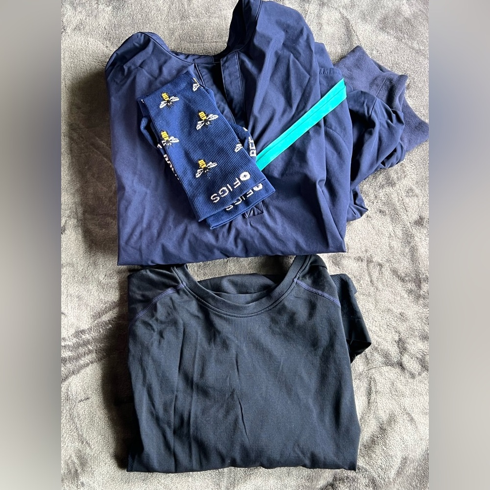 Figs Scrubs (Top/Bottom/Socks)